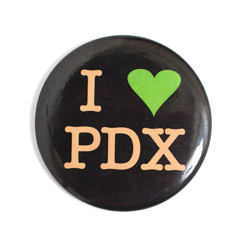 Badge Bomb, Magnet, I Heart PDX